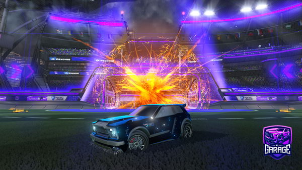 A Rocket League car design from SSJG_