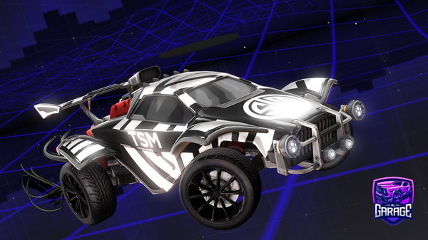 A Rocket League car design from TopBinner