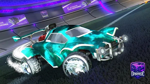 A Rocket League car design from maks999990101