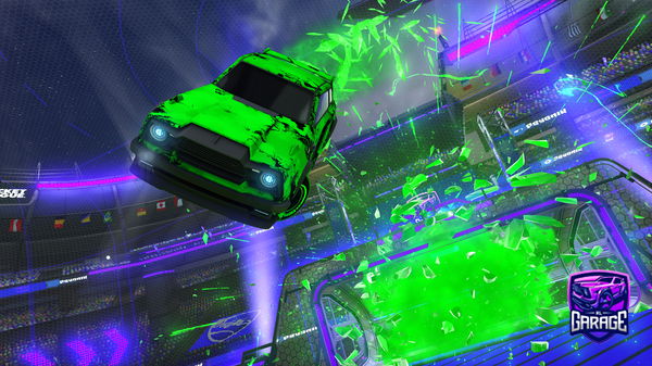 A Rocket League car design from FLIXYNO