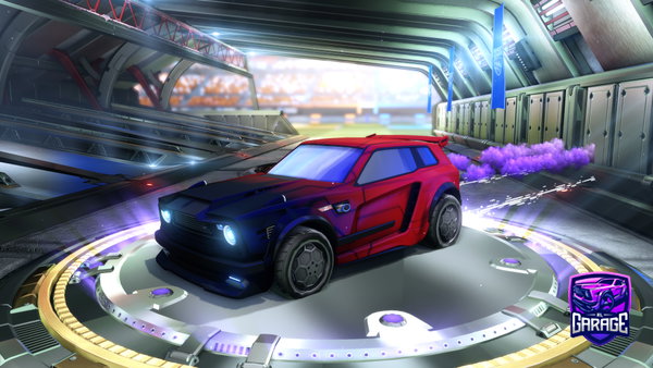 A Rocket League car design from Mr_Potato1