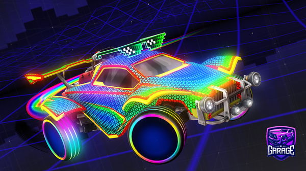 A Rocket League car design from DoupDoupDoup