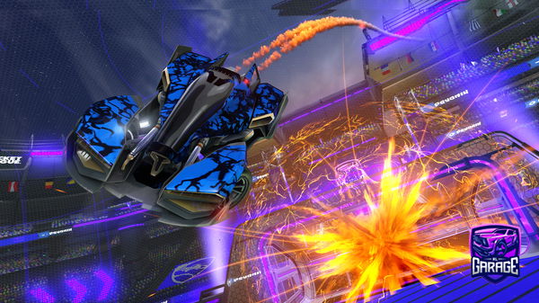 A Rocket League car design from Chrisader98v