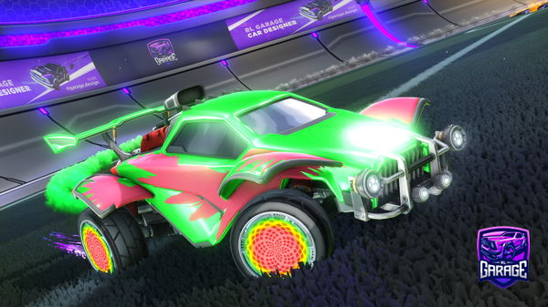 A Rocket League car design from Feeeeeeeeeeb