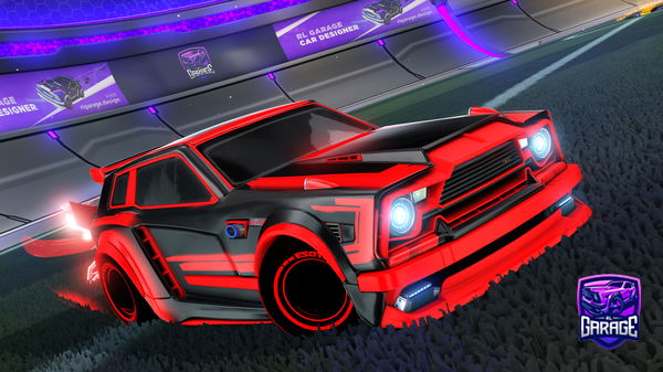 A Rocket League car design from hprtoes