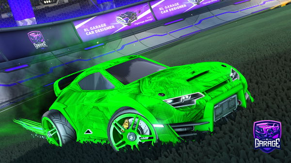 A Rocket League car design from Sleepless8