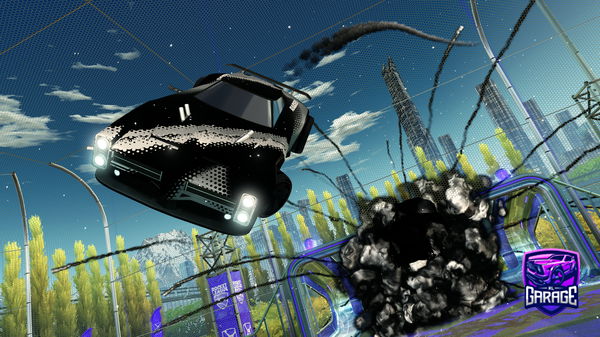 A Rocket League car design from pa1nful