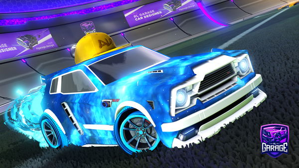 A Rocket League car design from MantarayNintendoSwitch