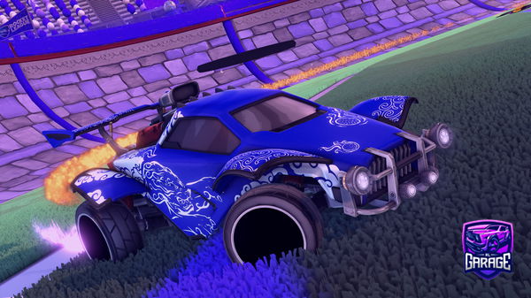 A Rocket League car design from noahokf094