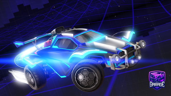 A Rocket League car design from blitz_malic