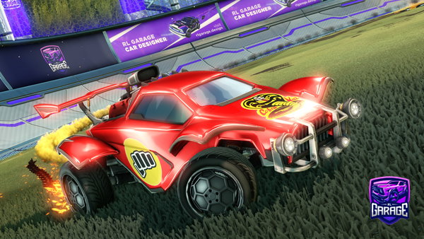 A Rocket League car design from CanMan_17