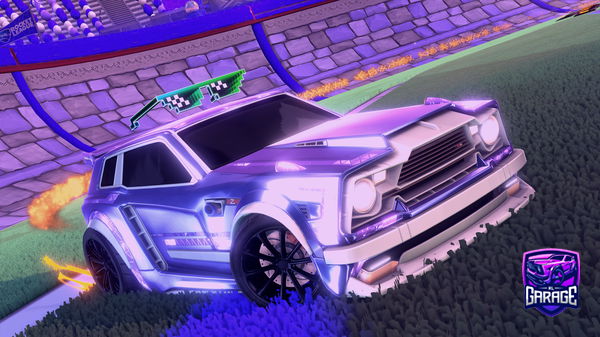 A Rocket League car design from palmtreezs