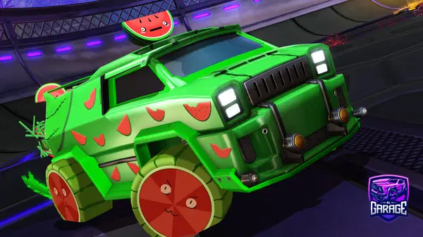 A Rocket League car design from HOTDOG_OCTANE