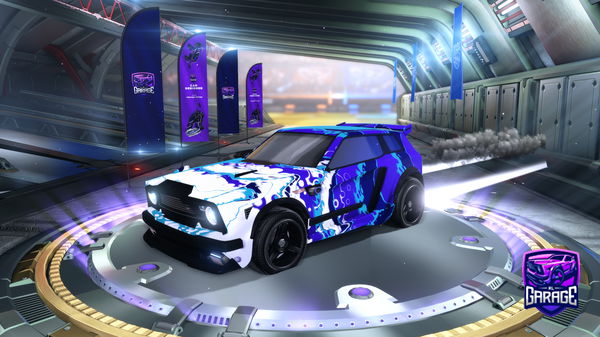 A Rocket League car design from MrSidFace