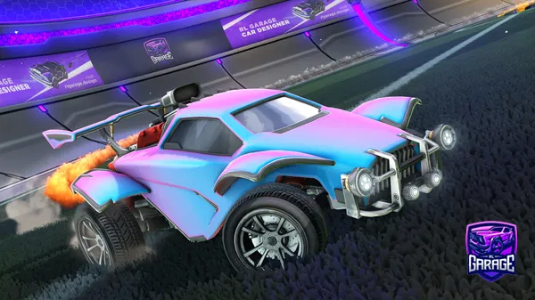A Rocket League car design from OctaneOEM