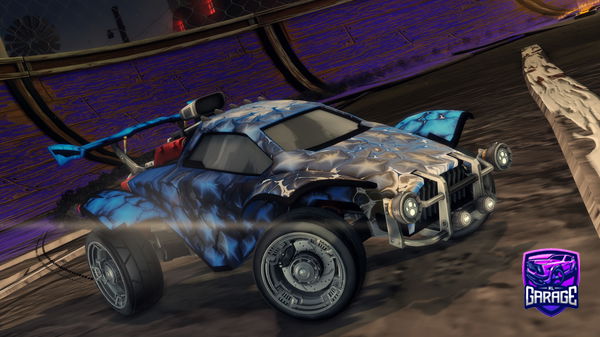 A Rocket League car design from frugelson