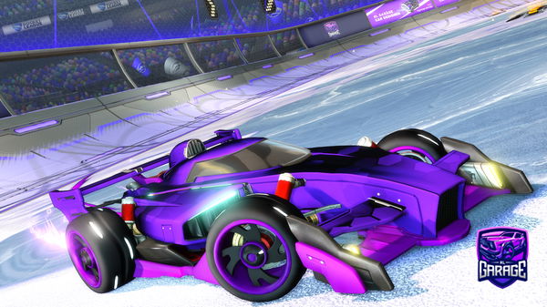 A Rocket League car design from vooza17