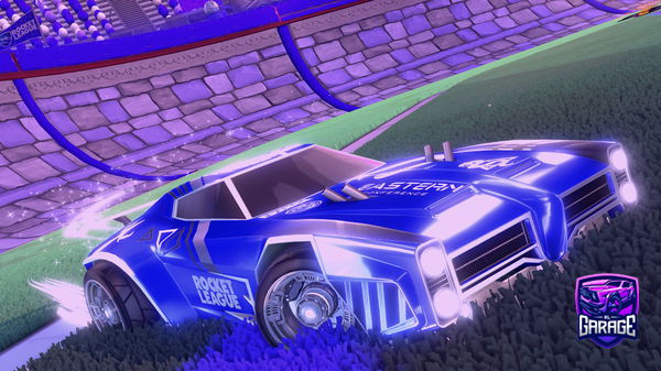 A Rocket League car design from Tcgrayan