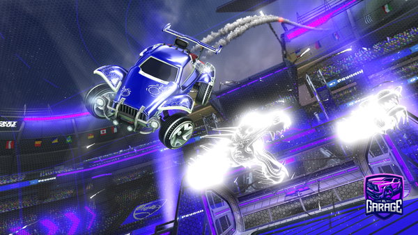 A Rocket League car design from JUSTAKID1500