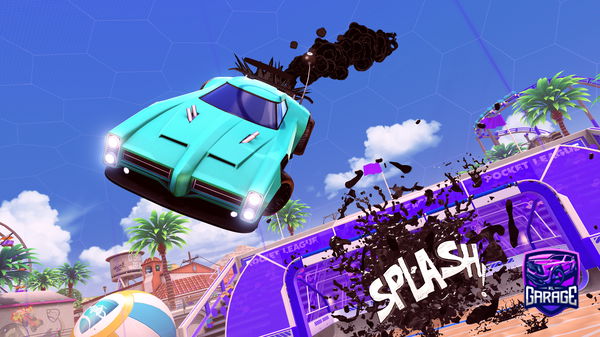 A Rocket League car design from charlococo9719