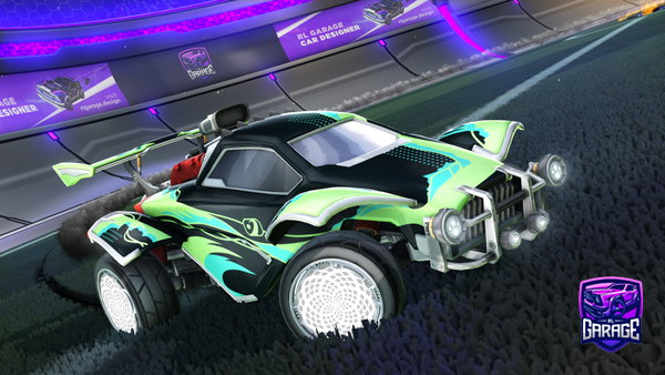 A Rocket League car design from LordGandalf