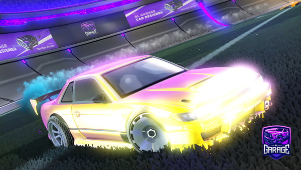 A Rocket League car design from GHOST-XE