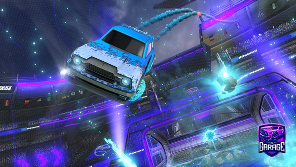 A Rocket League car design from Lefuneste007