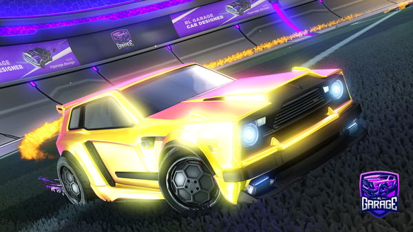 A Rocket League car design from juliu287go