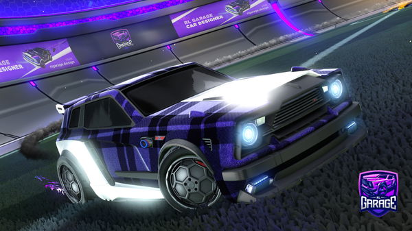 A Rocket League car design from nights