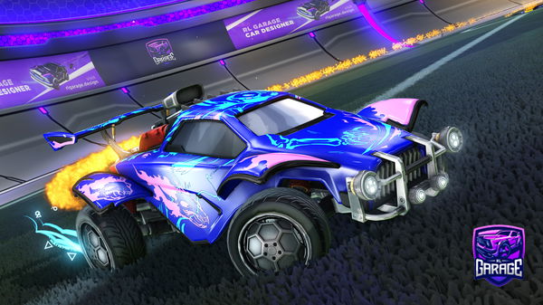 A Rocket League car design from Dxrk_tvv1