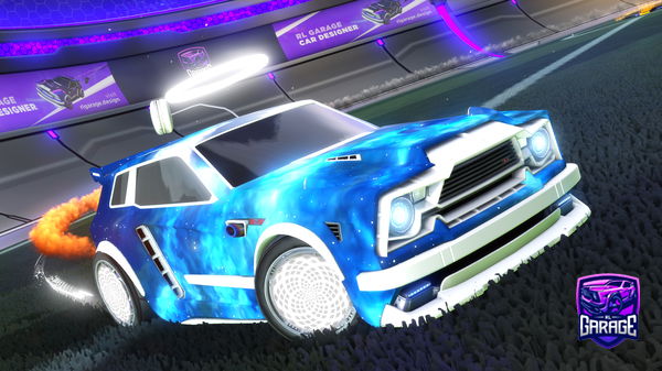 A Rocket League car design from Rl_nick08