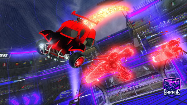 A Rocket League car design from Chasepro7