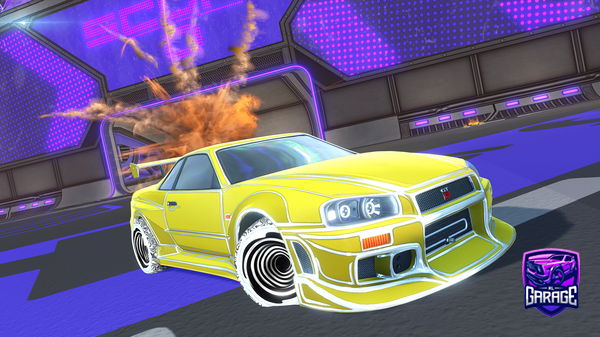 A Rocket League car design from J4red