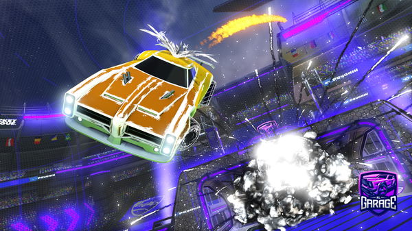 A Rocket League car design from Apex_Pyro