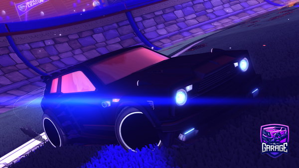 A Rocket League car design from TAAVI7802
