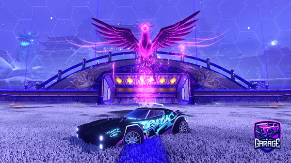 A Rocket League car design from boosted497