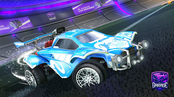 A Rocket League car design from ZaghiLize