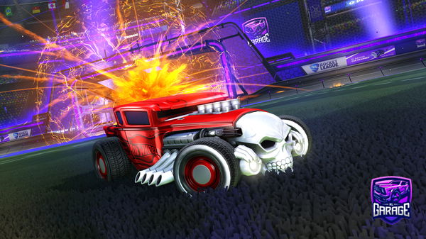 A Rocket League car design from Wingfeather