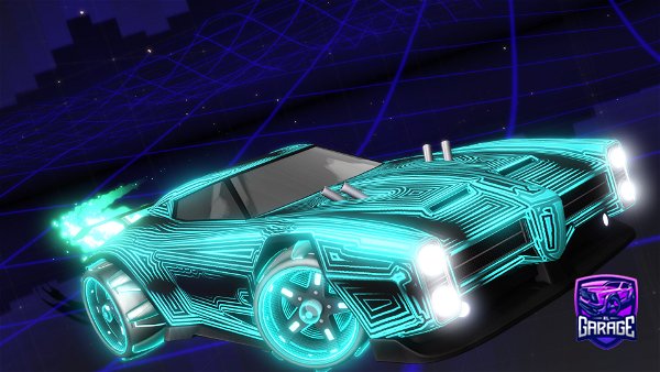 A Rocket League car design from NeonBanana7