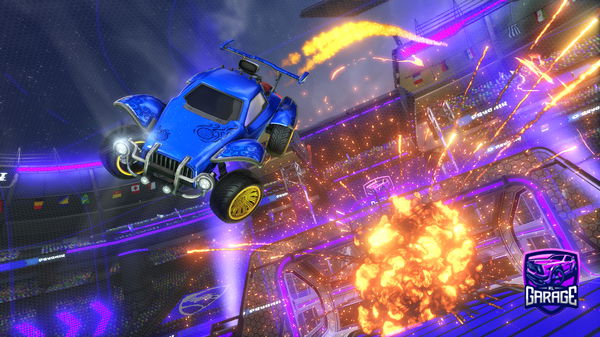 A Rocket League car design from Mrbeast134