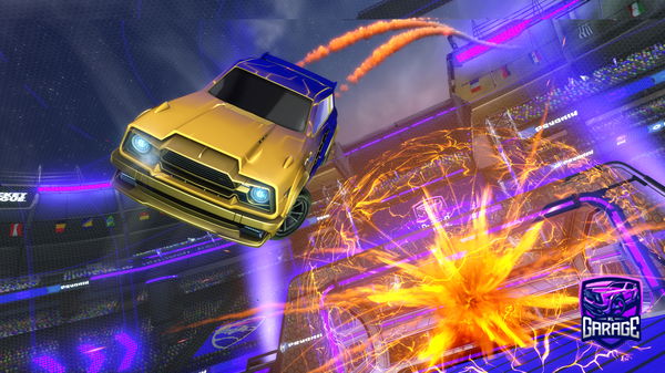 A Rocket League car design from CharlesLeclerc16IT