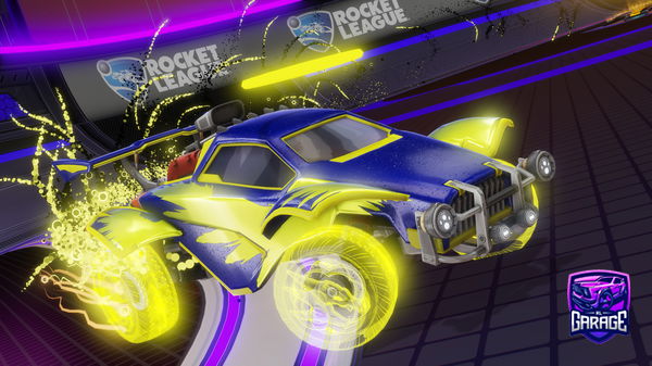 A Rocket League car design from Em1xx