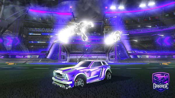 A Rocket League car design from Jafel__