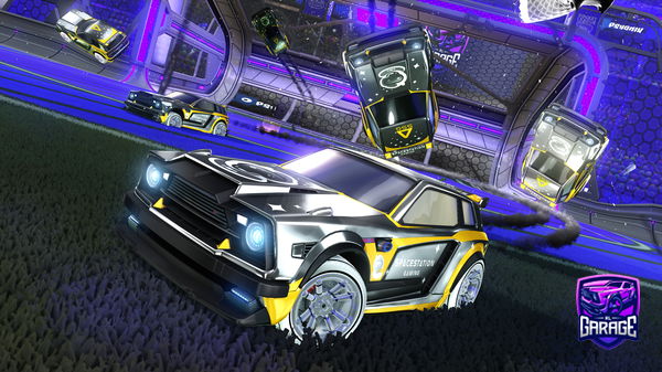 A Rocket League car design from Jawz7381