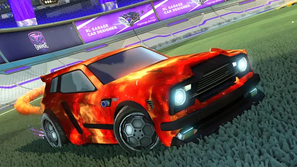 A Rocket League car design from Hexalom