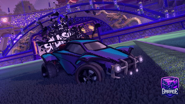 A Rocket League car design from Vibez_16