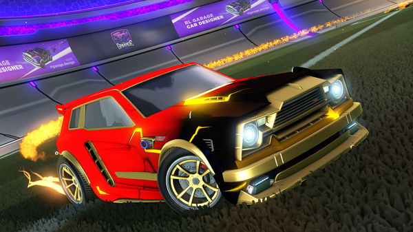 A Rocket League car design from Larrondo1_D