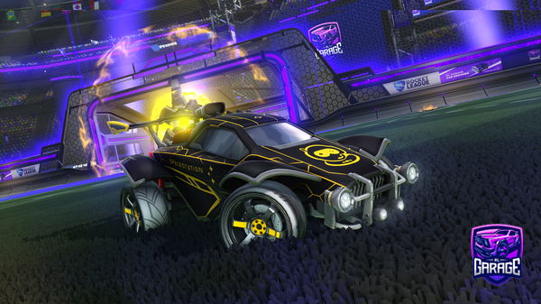 A Rocket League car design from Tresxres