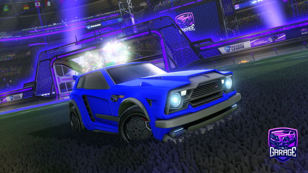 A Rocket League car design from Teamneron