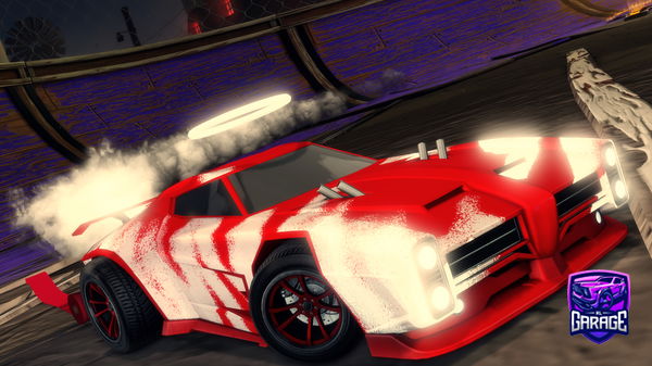 A Rocket League car design from YtTimberedElf132